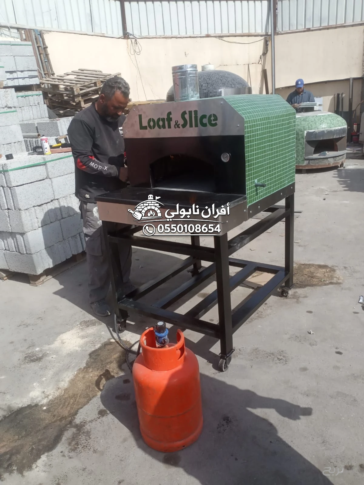صنع فرن فرن بيتزا